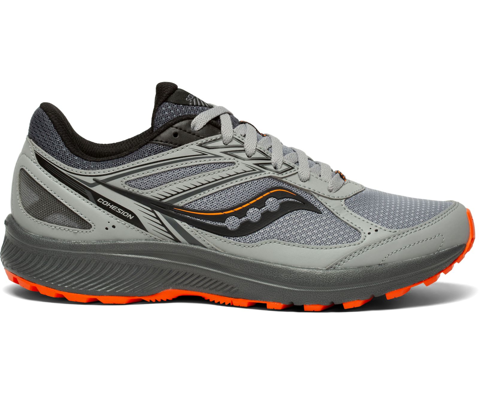 Men\'s Saucony Cohesion Tr14 Trail Running Shoes Grey / Orange / Blue | Singapore 575EBCX